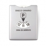 disco orario argento